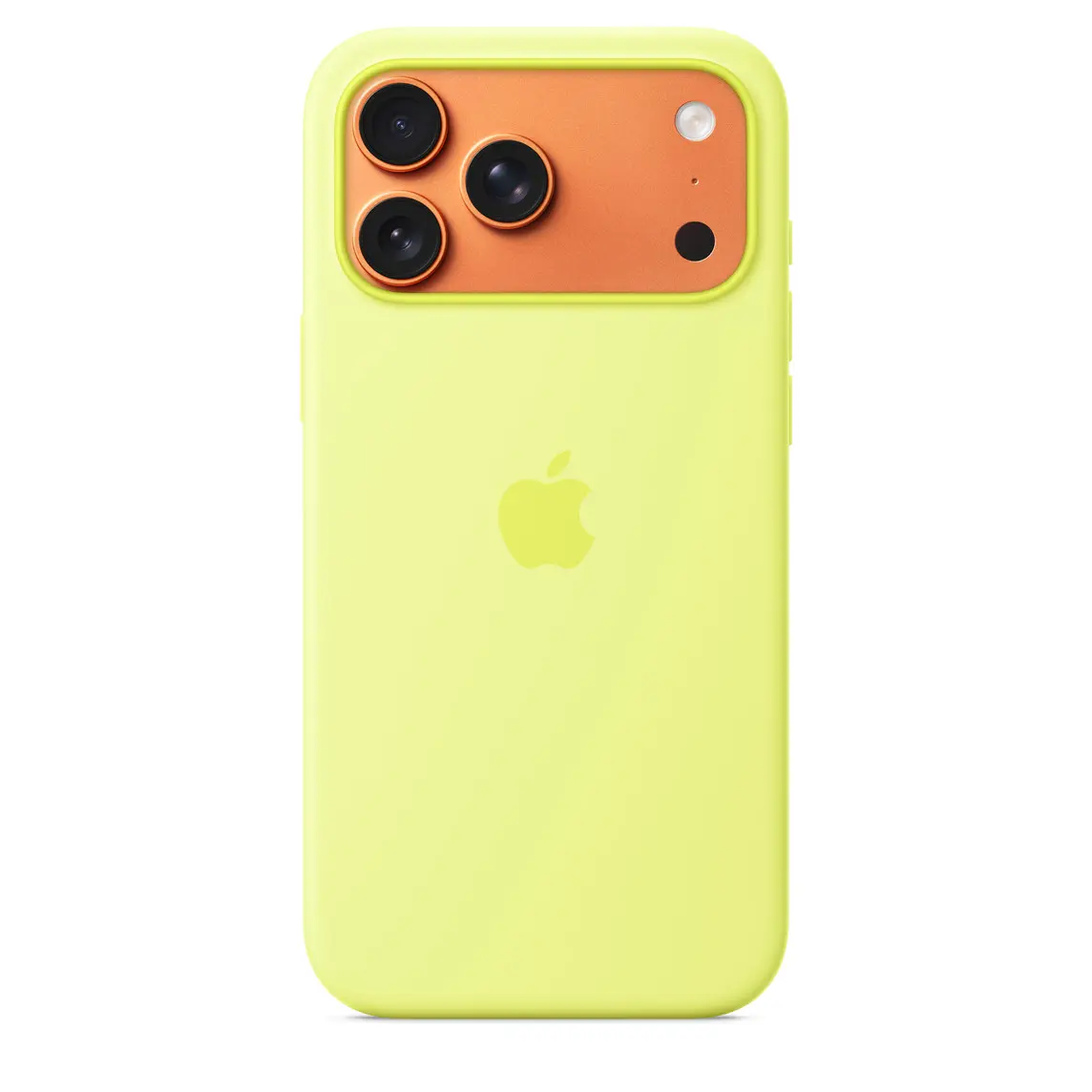Comprar funda apple iphone 17 pro max silicon magsafe amarillo neon | MacStore Online
