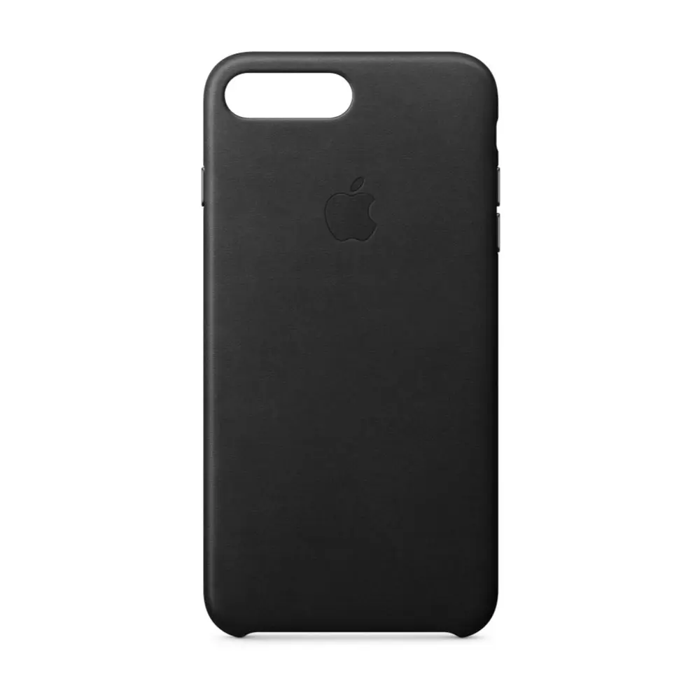 Comprar funda apple iphone 7 8 plus piel negra | MacStore Online