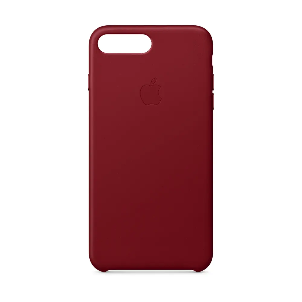 Comprar funda apple iphone 7 8 plus piel productred | MacStore Online