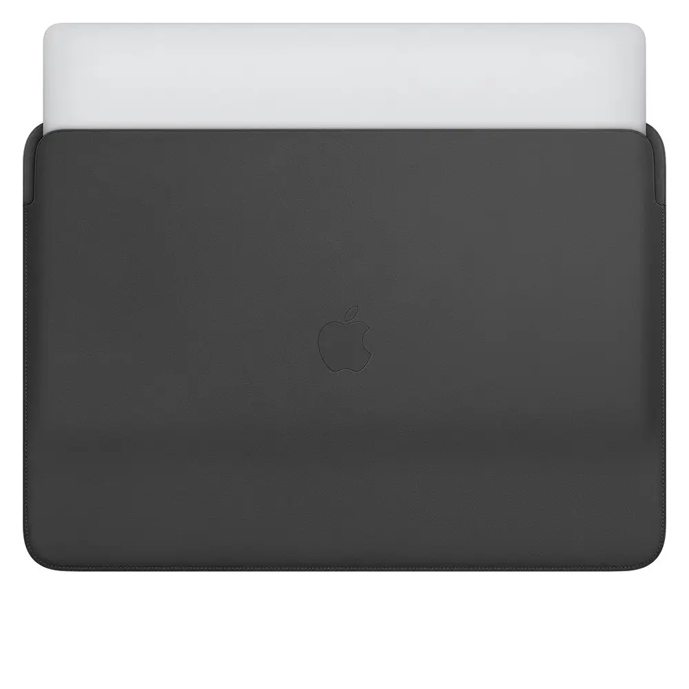 Comprar funda apple macbook pro 16pulgadas piel negra | MacStore Online