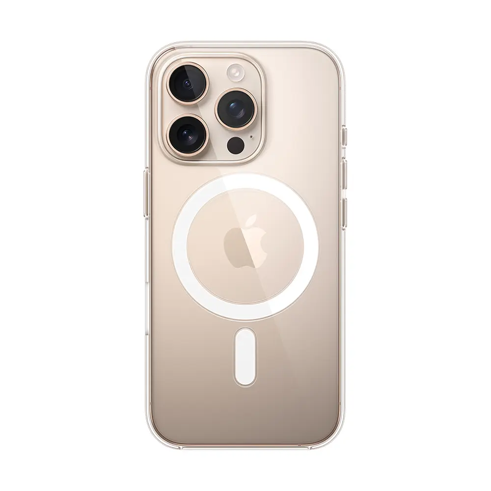 Comprar funda apple iphone 16 pro magsafe silicon transparente | MacStore Online