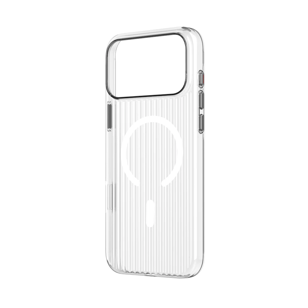 Comprar funda d bugg iphone 17 pro max corrugada magsafe transparente | MacStore Online