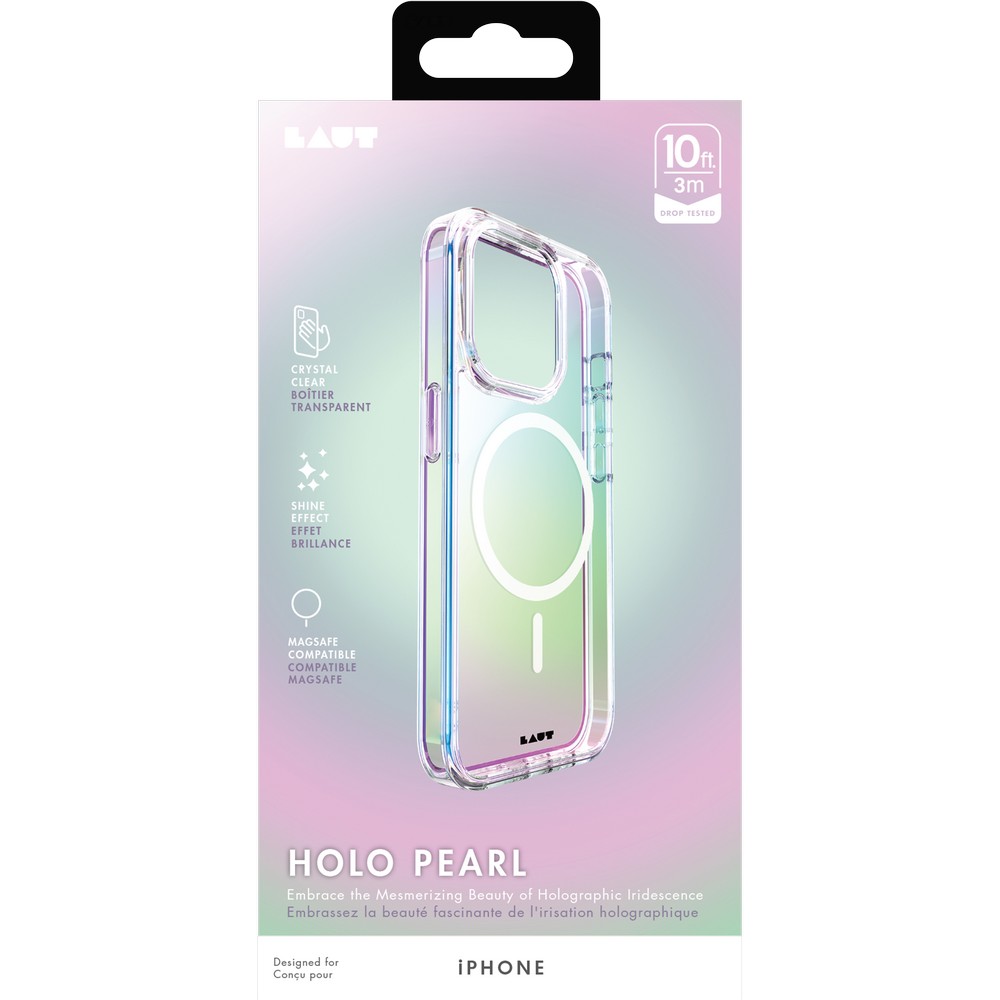 Funda iPhone 15 Pro Max Crystal Transparente Laut