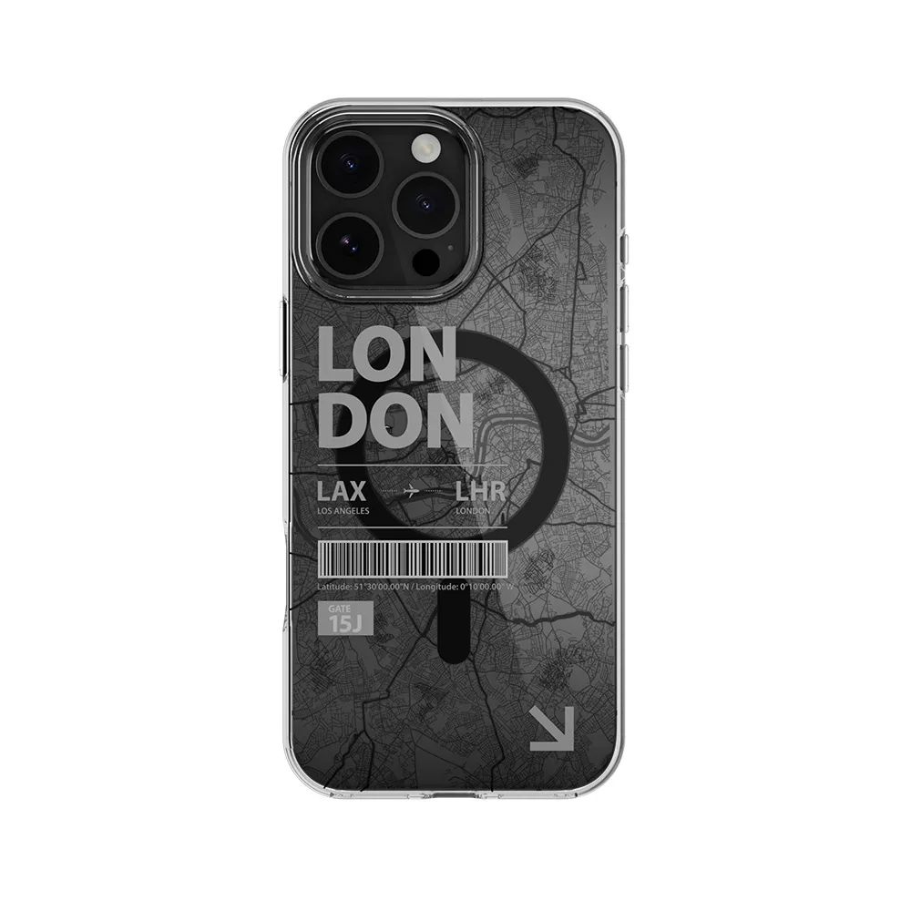 Comprar funda mageasy urban iphone 16 pro max londres transparente | MacStore Online