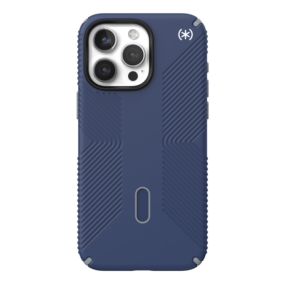 Funda Speck Presidio2 Grip iPhone 15 Pro Max Magsafe Clicklock Azul