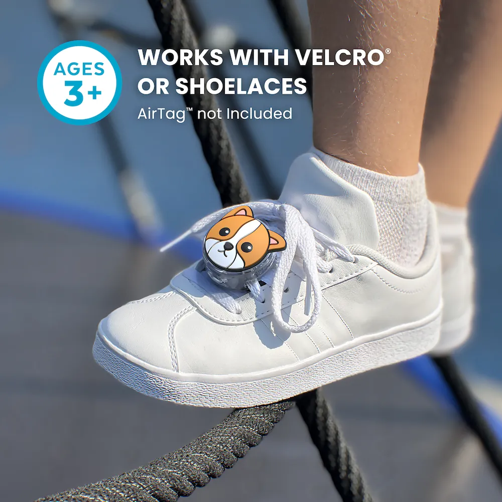 Los porta zapatos TAGIMALS™ son una forma divertida de asegurar un Apple® AirTag™ a los zapatos de los niños. Este paquete de 4 incluye cuatro transportines, cada uno con un personaje atractivo diferente: "Blaze" el dragón, "Milo" el perro, "Mittens" el gato y "Tink" el unicornio. Además de sujetarse de forma segura mediante cordones o cierres de Velcro® en zapatos para niños mayores de 3 años, TAGIMALS también se puede usar en collares para mascotas u otros artículos para niños, como mochilas, con la adición de una corbata de Velcro® (no incluida).
