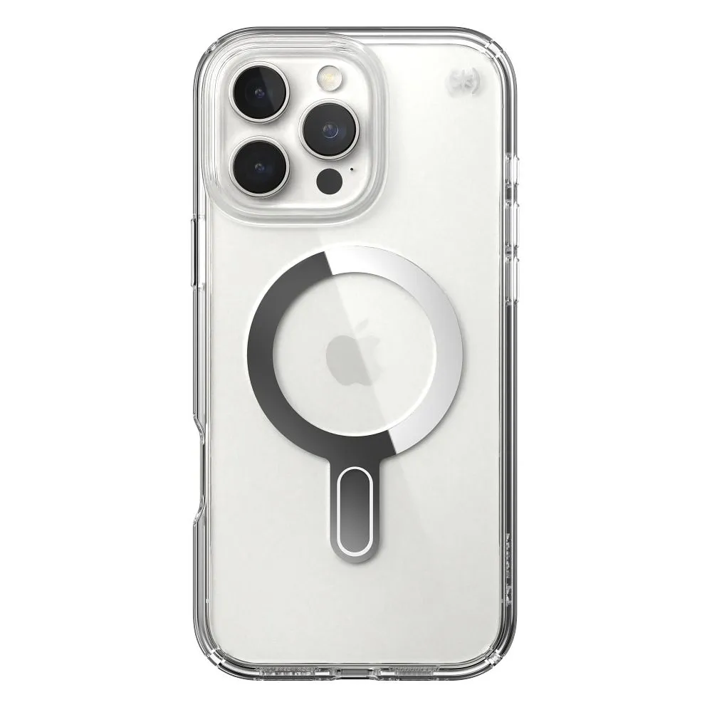 Comprar funda speck presidio perfect clear cl iphone 16 pro max magsafe plata | MacStore Online