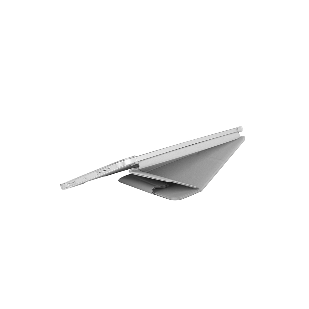 Funda Protectora para iPad Air 10.9 (2020), Camden por UNIQ
Color: Gris
-Compatible con carga wireless de Apple Pencil 2.
-Ultra delgada, parte trasera transparente.
-Plegale en Y para soporte de video o escritura.
No incluye iPad.