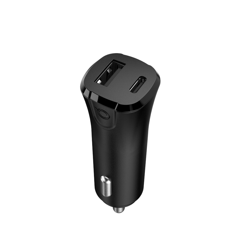 cargador de auto belkin cca004btbk  usb-c pd 30 w negro               