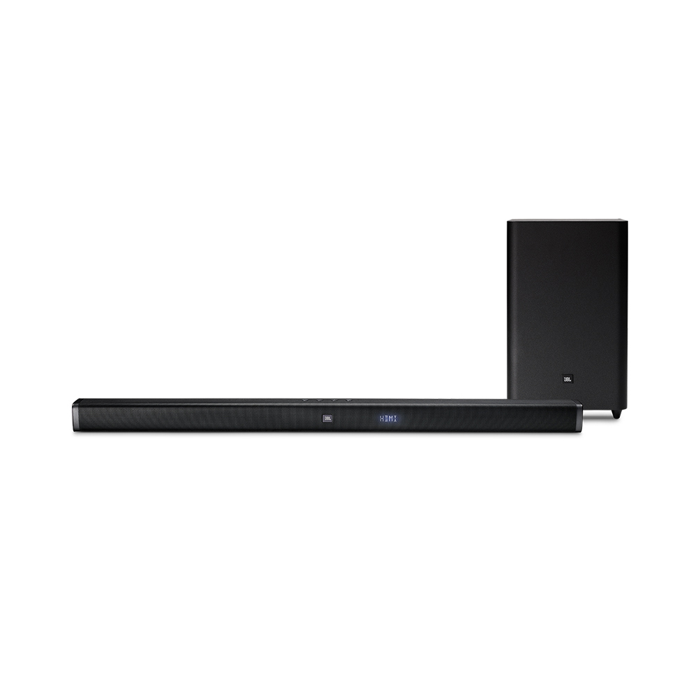 Barra de Sonido JBL Bar 2.1 con Subwoofer Inalámbrico, Negro MacStore