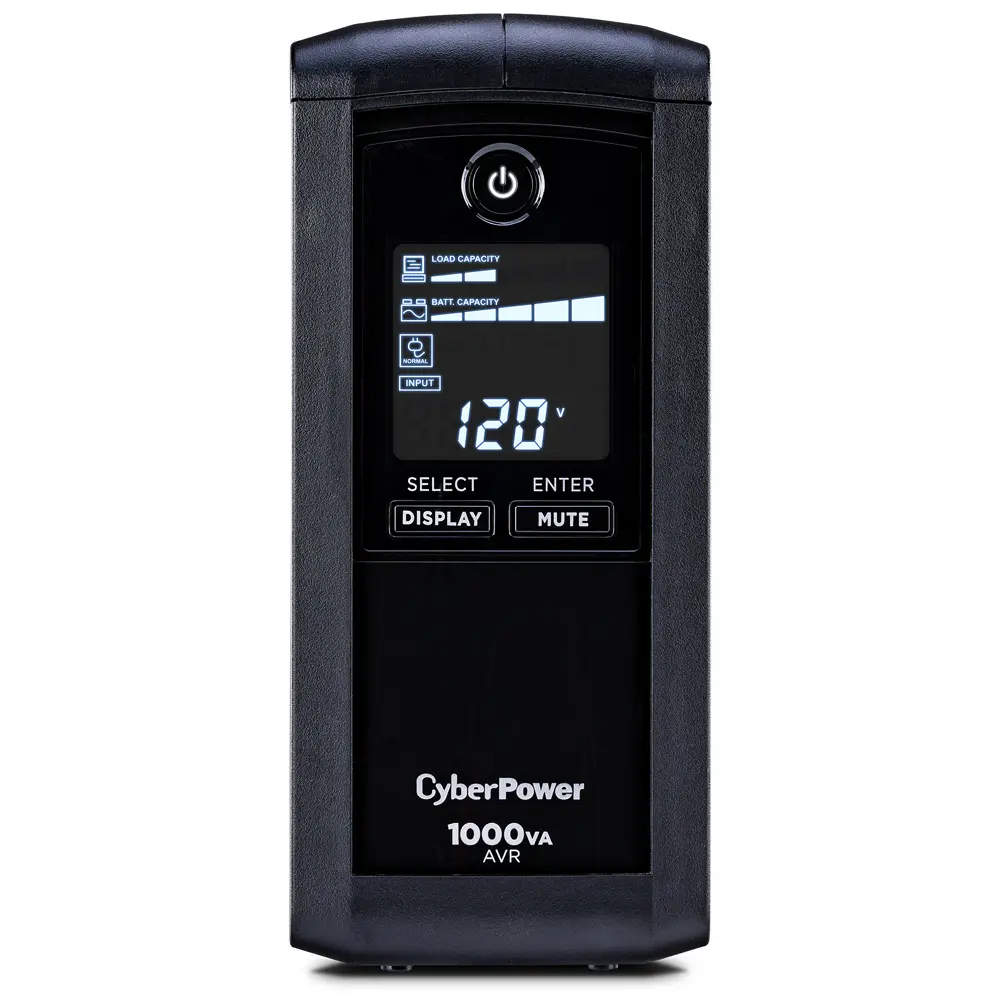 Comprar no break cyberpower cp1000avrlcd 600w 1000va 9 contactos | MacStore Online