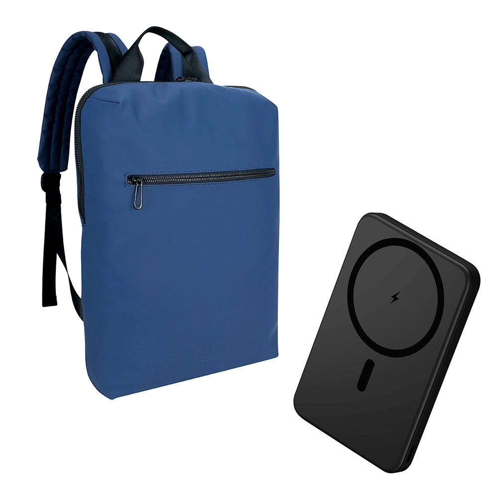Comprar backpack giacomo morani azul bateria de swissmobility regalo | MacStore Online