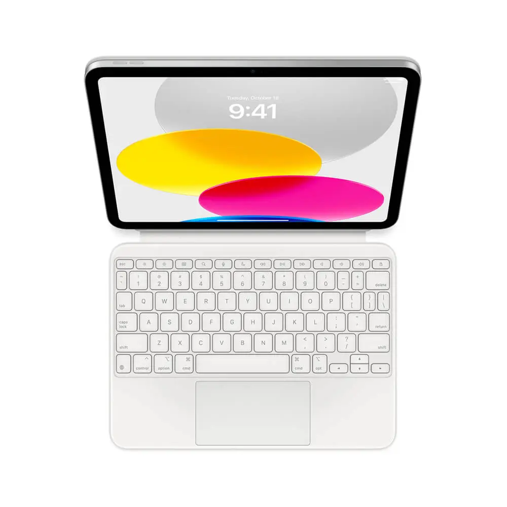 Comprar magic keyboard folio apple mqdp3lla ipad 10 blanco us ingles | MacStore Online