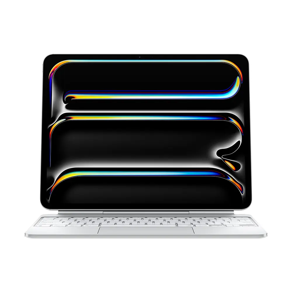 Comprar magic keyboard apple ipad pro 13pulgadas m5 m4 blanco español latam | MacStore Online