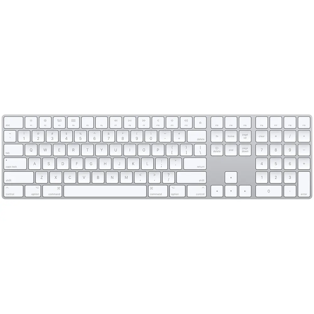 Comprar magic keyboard apple mxcj3lla con teclado numerico ingles plata | MacStore Online
