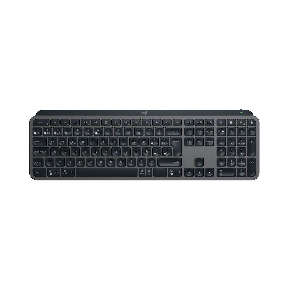 teclado logitech mx keys s  grafito                                   