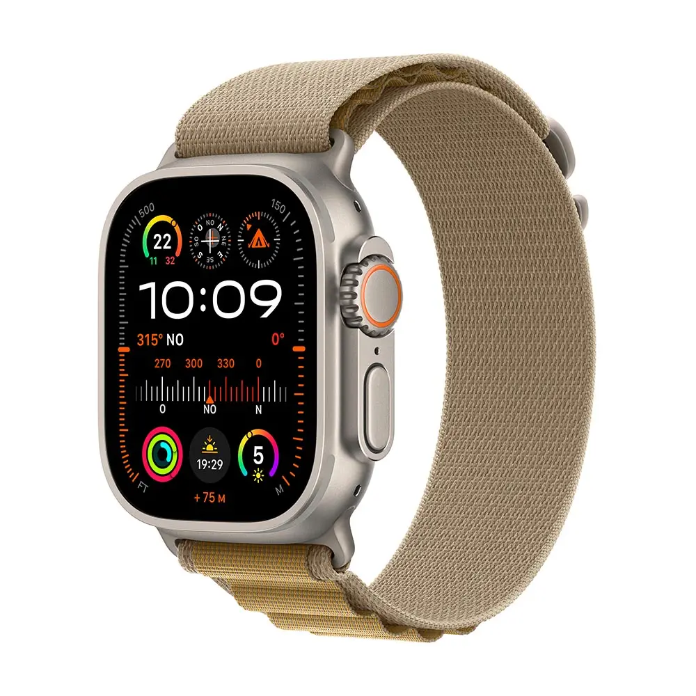 Apple Watch MX4F3LZ/A Ultra 2 GPS+Cell 49mm Titanio Nat Alpine Canela | MacStore Online