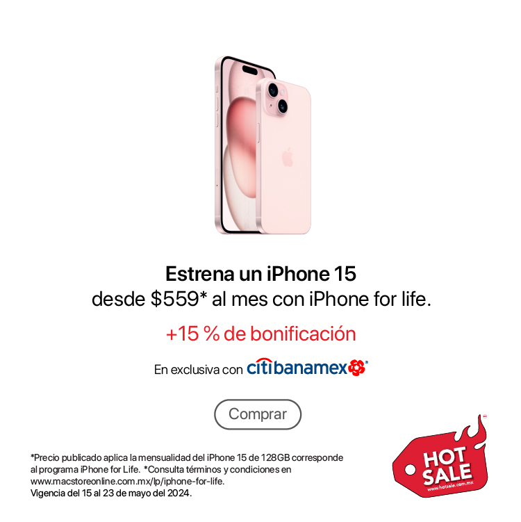 iPhone 15 for life HS 15mayo