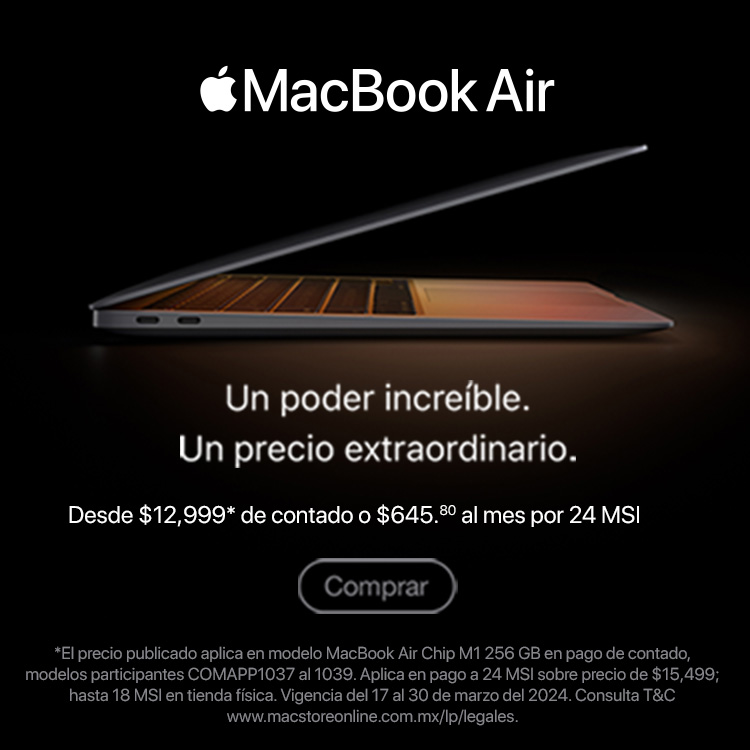 MacBook Air M1 17 al 30 mzo1