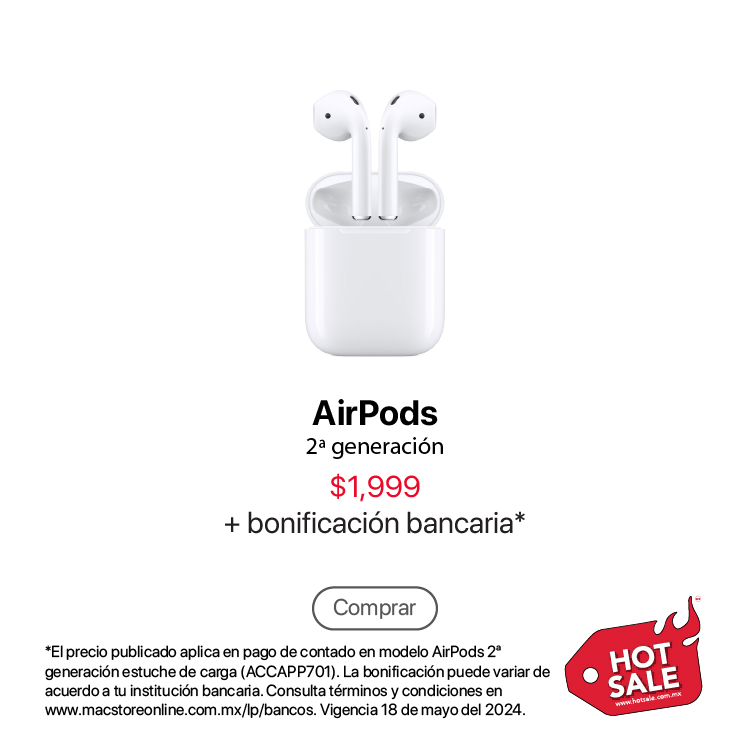 AirPods 2a 18mayo