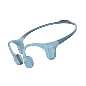 Compra Audífonos Mojawa De Conducción Osea On Ear Run Plus Bluetooth Azul