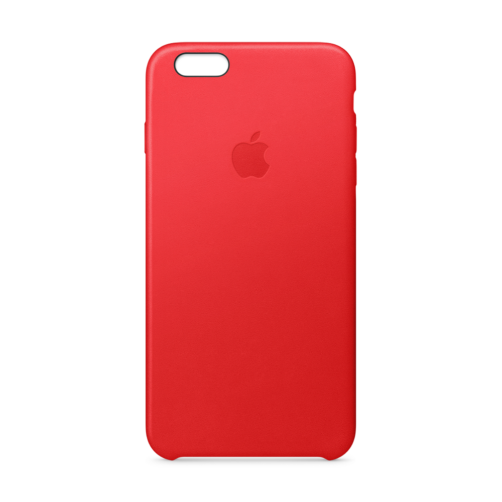 Oferta MacStore funda apple iphone 6-6s plus piel (product)red