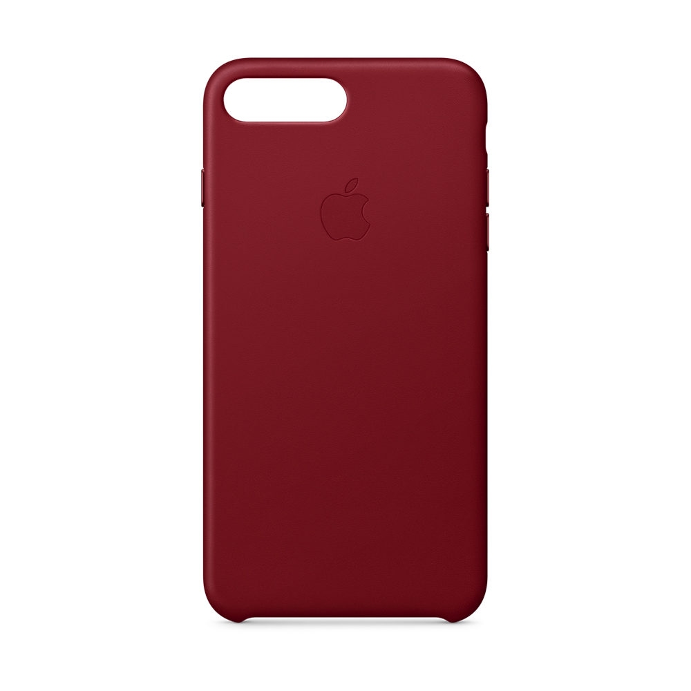 Oferta MacStore funda apple iphone 7-8 plus piel (product)red