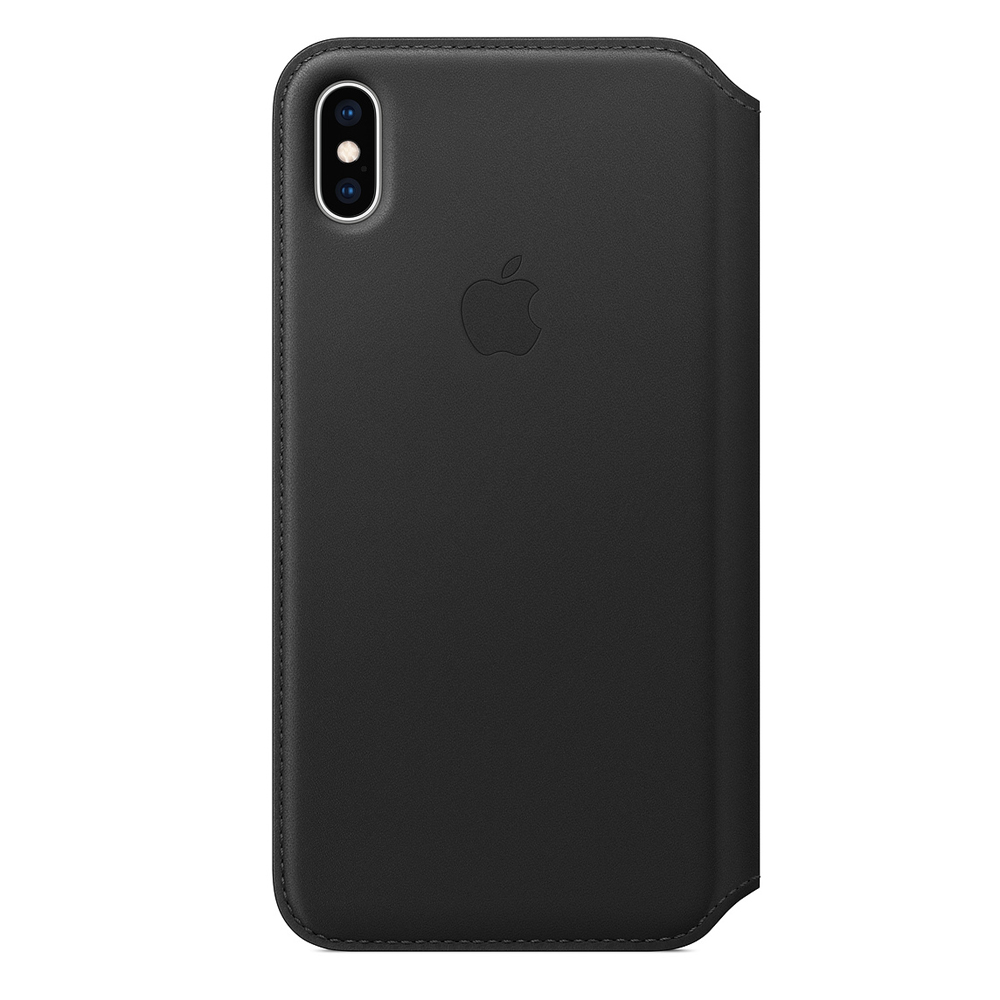 Oferta MacStore funda apple iphone xs max piel folio negra